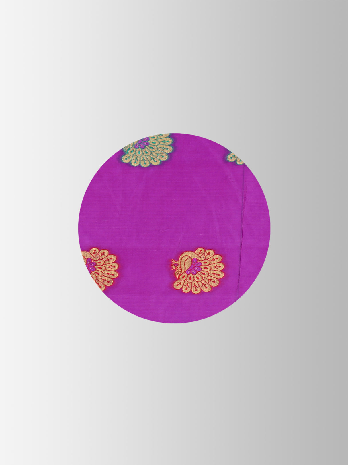 Mimosa Womens Art Silk Saree Kanjivaram Levander Color