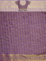 Mimosa Womens Art Silk Saree Kanjivaram Purple Color