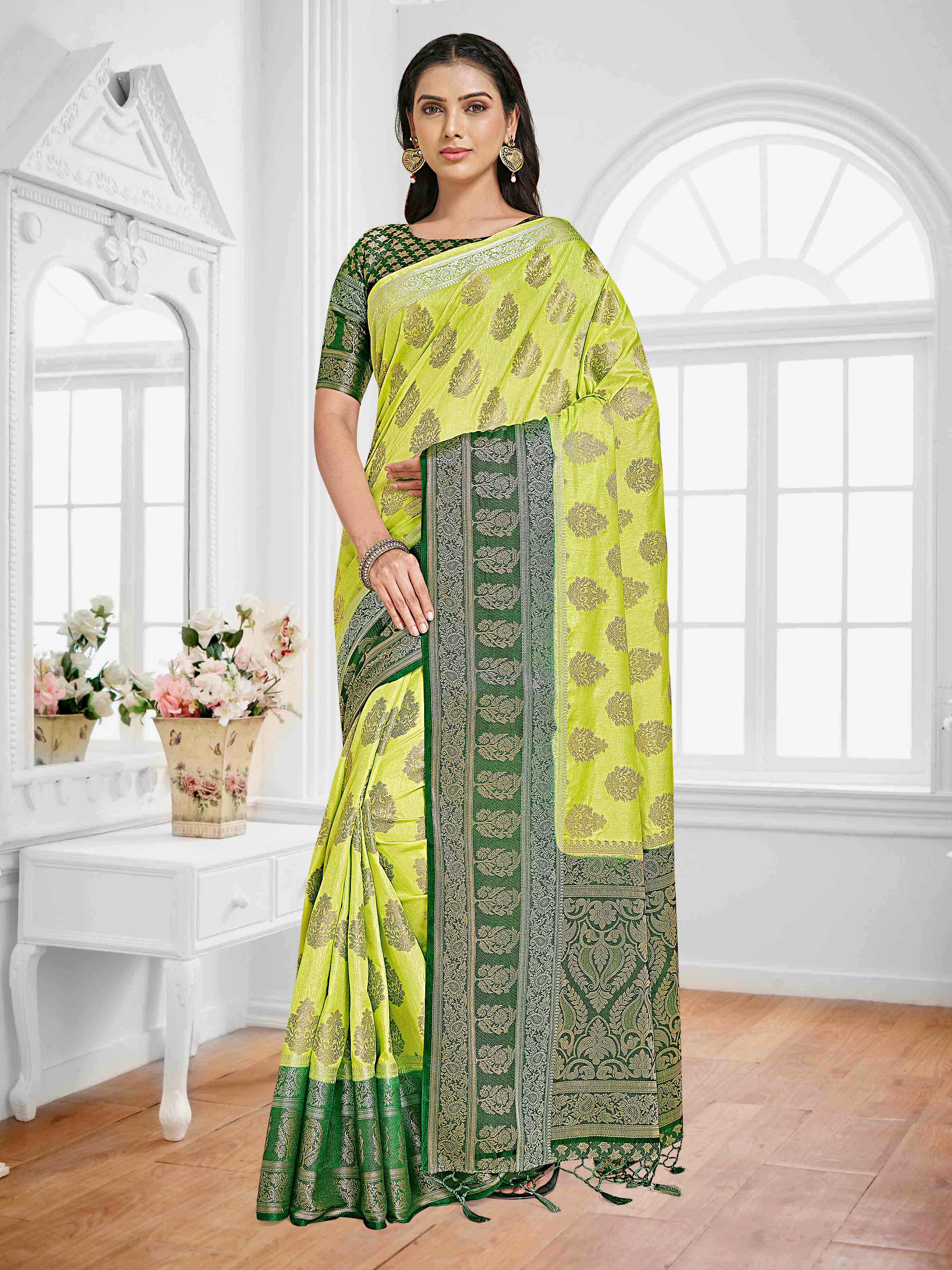 Shvetambar Pankh Silk Ocassional Fancy Silk Saree Collection: Textilecatalog