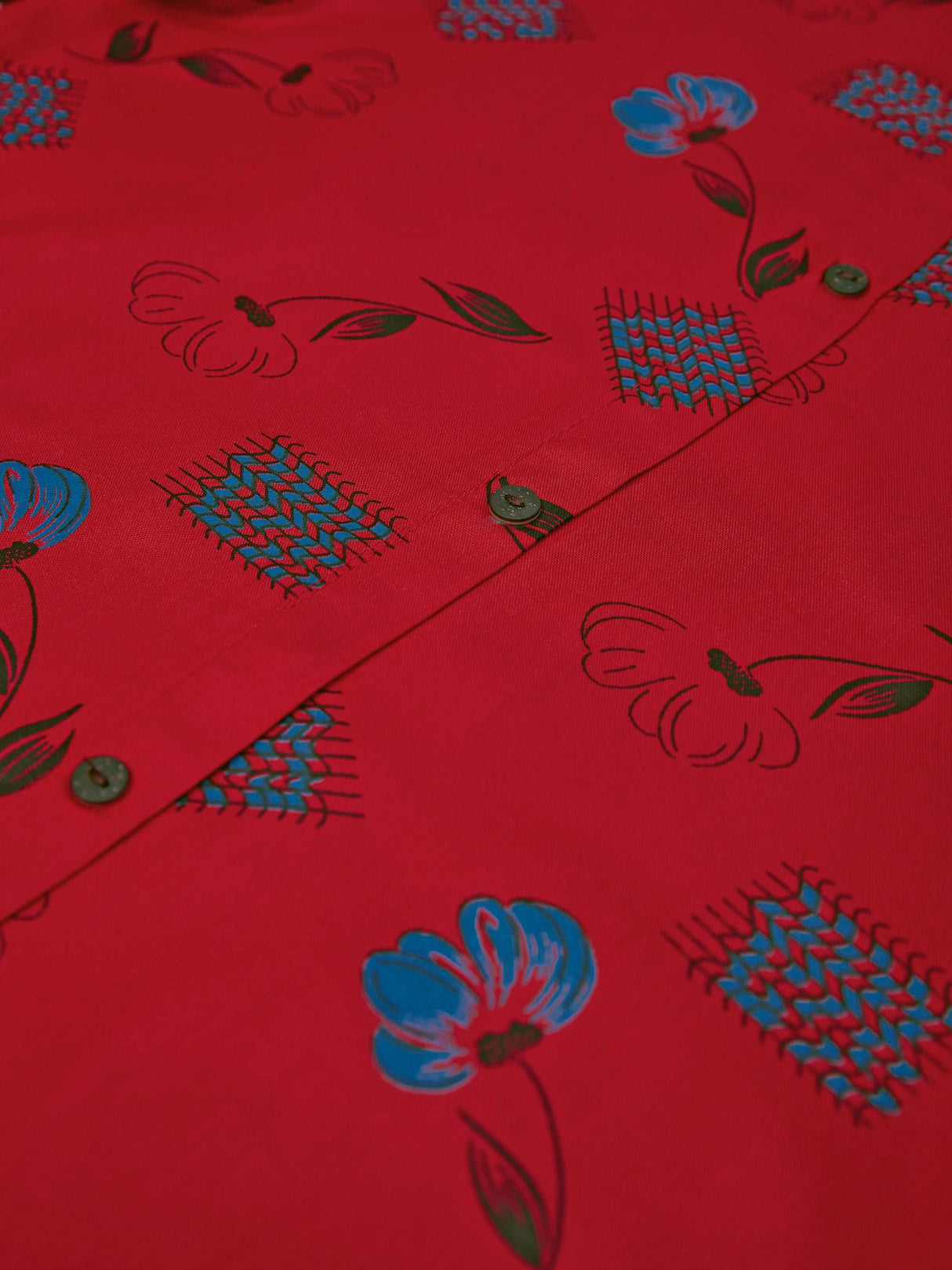 Mimosa Women Red Color Printed Straight Kurta