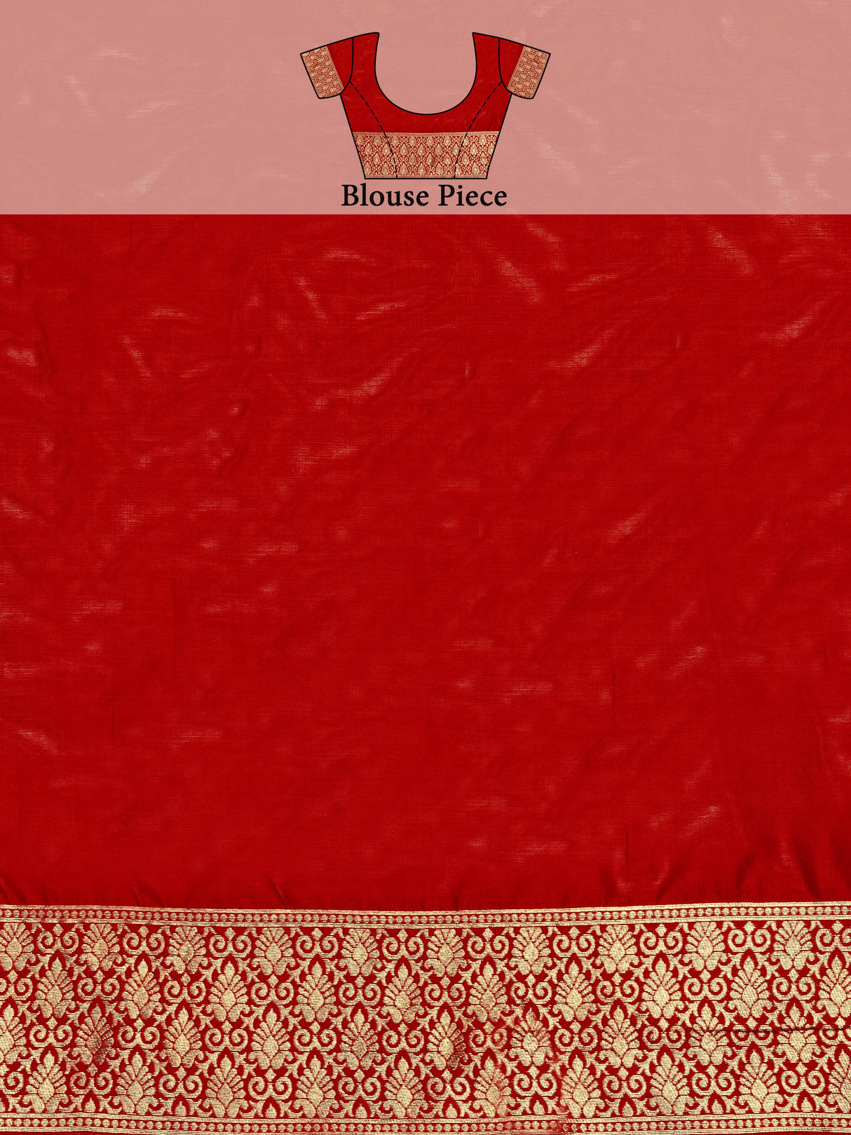 Mimosa Women's Woven Design Kanjivaram Art Silk Saree With Blouse Piece : SA00001078BG