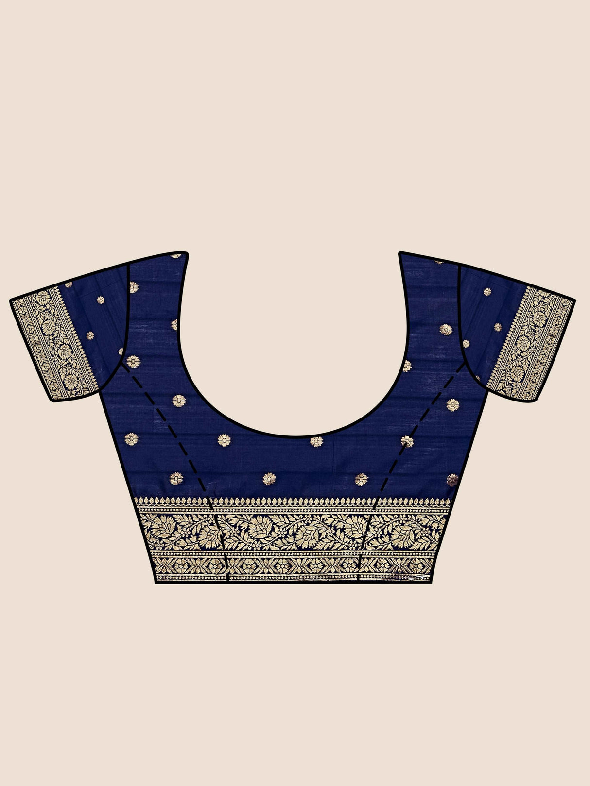 Mimosa Women's Woven Design Kanjivaram Art Silk Saree With Blouse Piece : SA00001101NV
