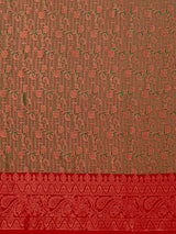 Mimosa Women's Woven Design Kanjivaram Art Silk Saree With Blouse Piece : SA00001134GRN