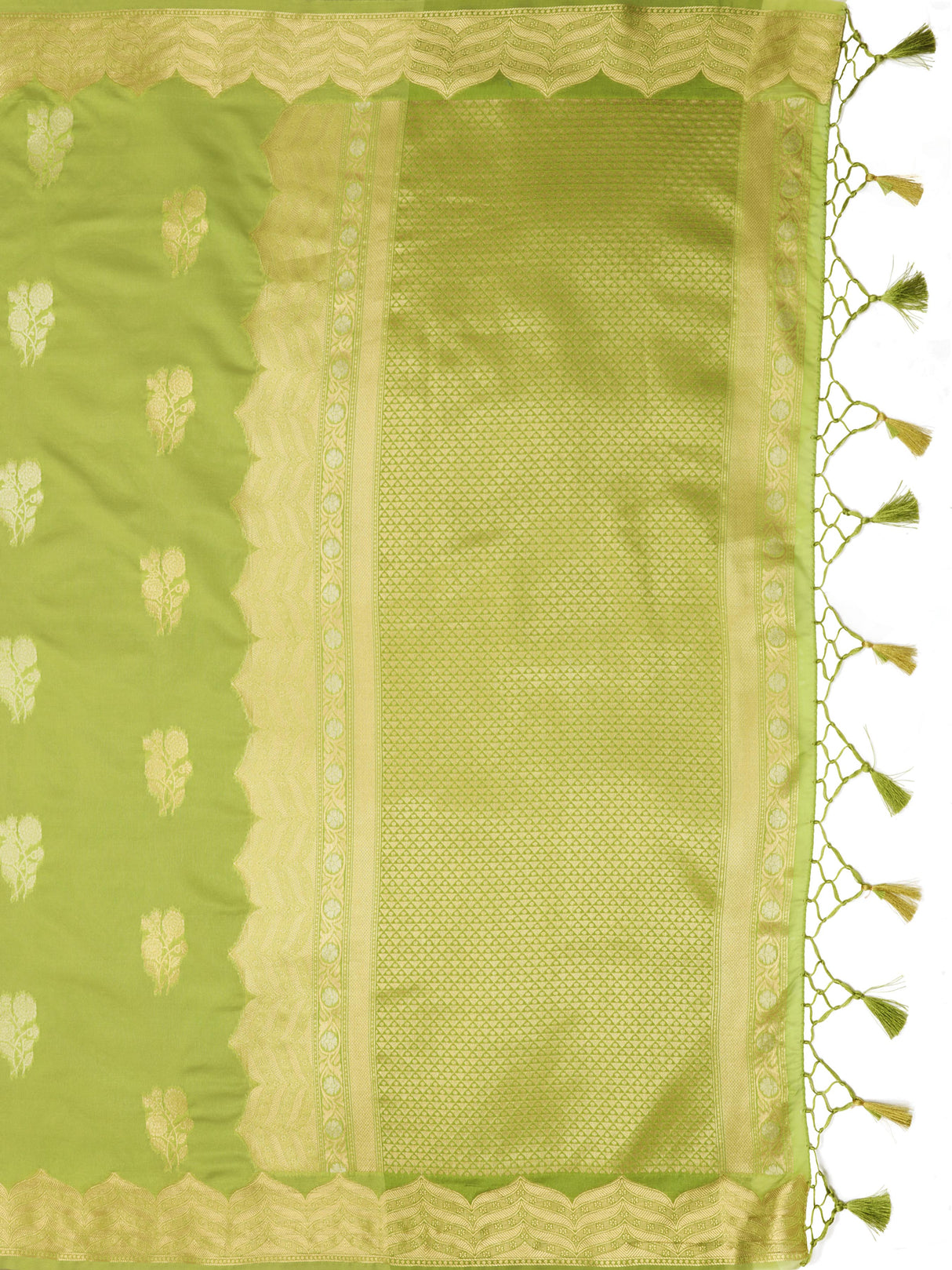 Mimosa Women's Woven Design Banarasi Orgenza Saree With Blouse Piece : SA0000864PS