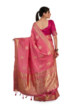 Mimosa Women's Woven Design Bishnupur Art Silk Saree With Blouse Piece : SA0000865GJ