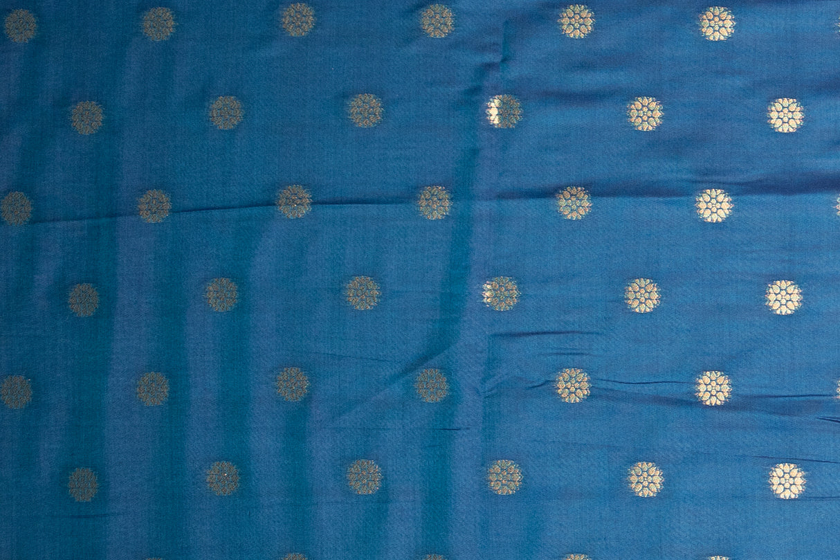 Mimosa Women's Woven Design Kanjivaram Style Art Silk Saree With Blouse Piece : SA00001648RMFREE