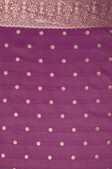 Mimosa Women's Woven Design Kanjivaram Style Art Silk Saree With Blouse Piece : SA00001591PCFREE