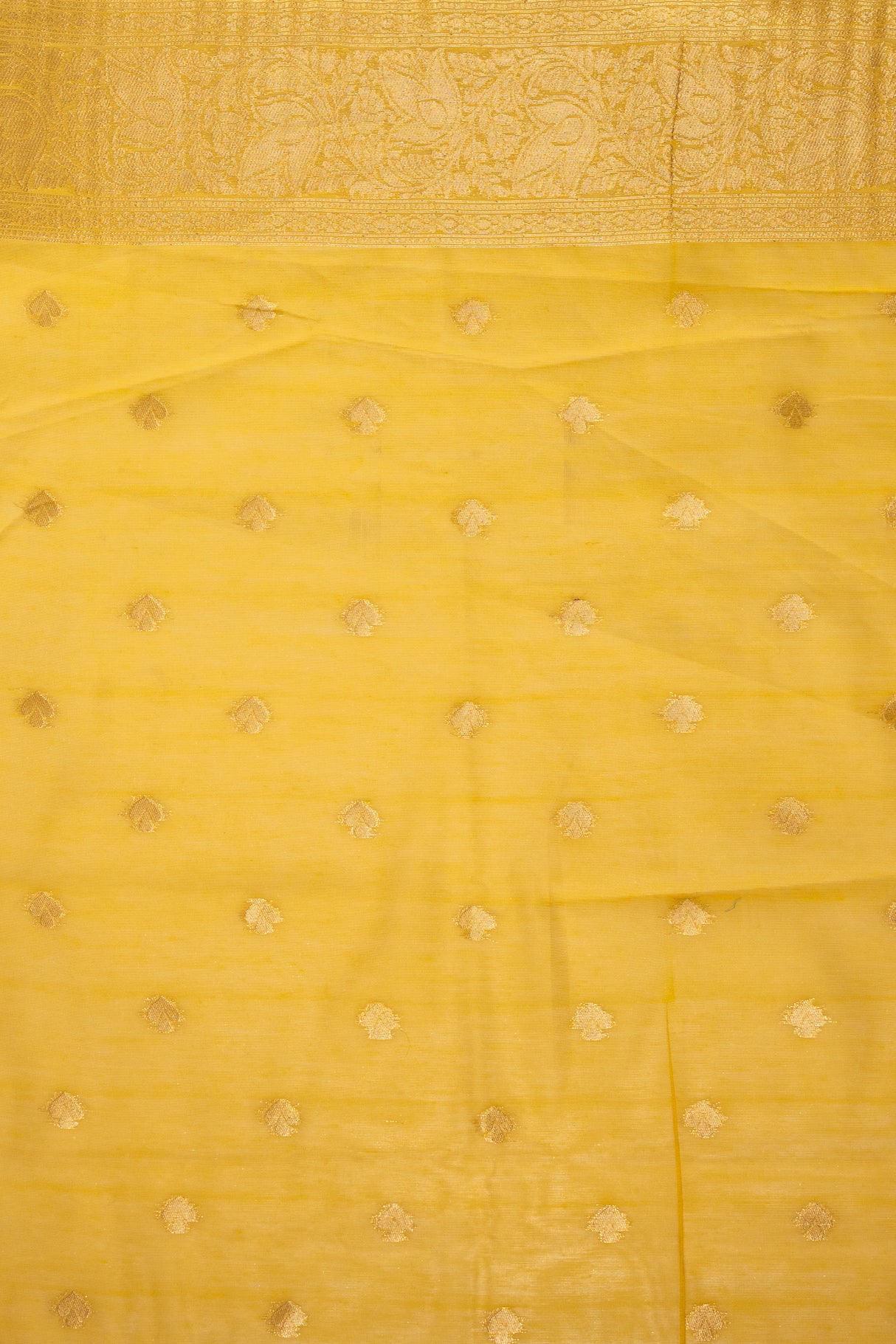 Mimosa Women's Woven Design Banarasi Style Art Silk Saree With Blouse Piece : SA00001602GDFREE