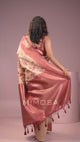 Mimosa Women's Woven Design Banarasi Style Art Silk Saree With Blouse Piece : SA00001999REDFREE