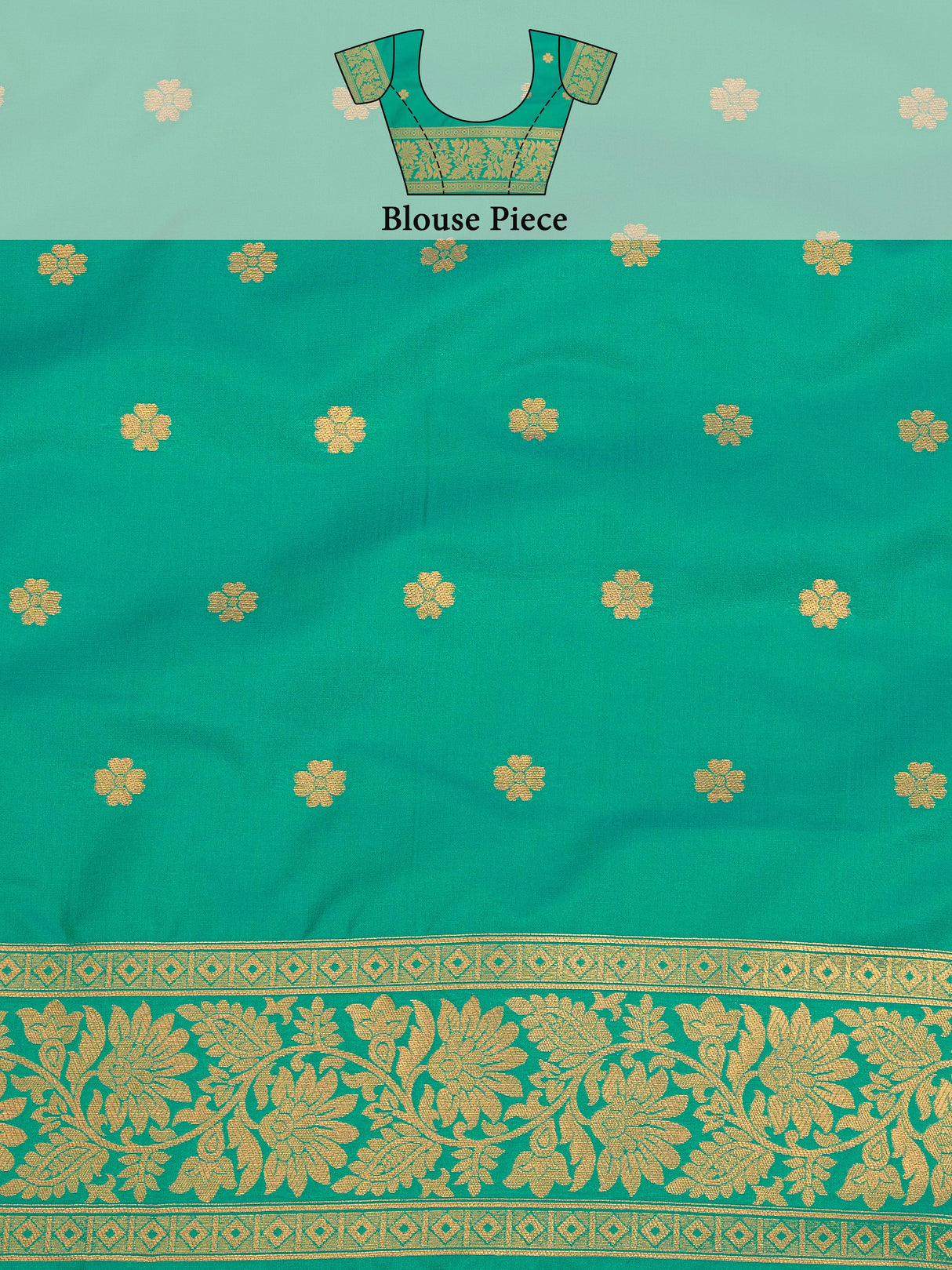 Mimosa Women's Woven Design Kanjivaram Style Art Silk Saree With Blouse Piece : SA00001376RMFREE