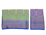 Mimosa Womens Art Silk Saree Kanjivaram Rama Color