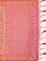 Mimosa Womens Art Silk Saree Kanjivaram Maroon Color