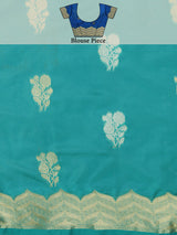 Mimosa Women's Woven Design Banarasi Orgenza Saree With Blouse Piece : SA0000864RM