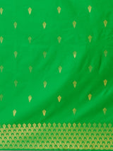 Mimosa Women's Woven Design Kanjivaram Style Art Silk Saree With Blouse Piece : SA00001328PGFREE