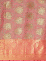 Mimosa Womens Art Silk Saree Kanjivaram Gajjari Color