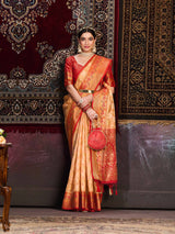 Mimosa Women's Woven Design Banarasi Art Silk Saree With Blouse Piece : SA0000945PC