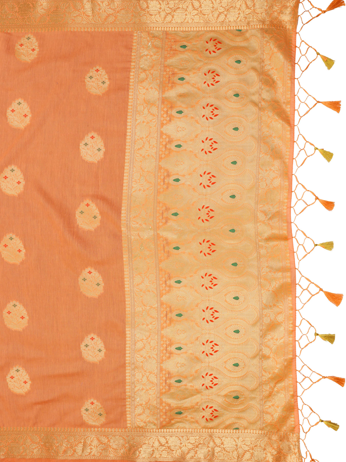 Mimosa Women's Woven Design Bishnupur Art Silk Saree With Blouse Piece : SA0000865PC