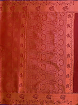 Mimosa Womens Art Silk Saree Kanjivaram Maroon Color