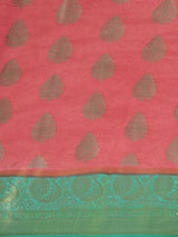 Mimosa Womens Art Silk Saree Kanjivaram Gajjari Color