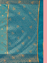 Mimosa Women's Woven Design Kanjivaram Style Art Silk Saree With Blouse Piece : SA00001329ANFREE