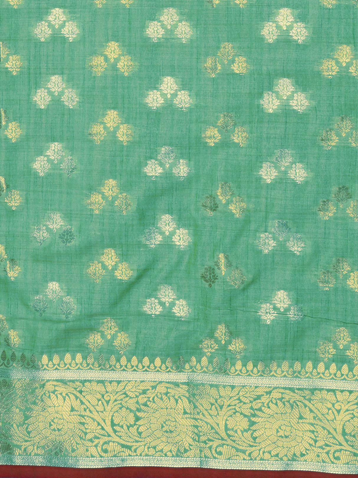 Mimosa Women's Woven Design Chhattisgarh Art Silk Saree With Blouse Piece : SA0000863RM